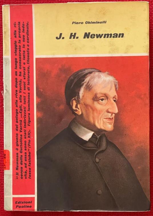 j.h. newman - Piero Chiminelli - copertina