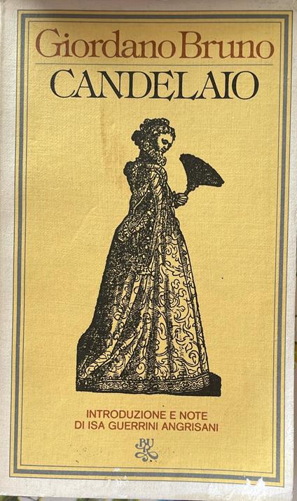 Candelaio - Giordano Bruno - copertina