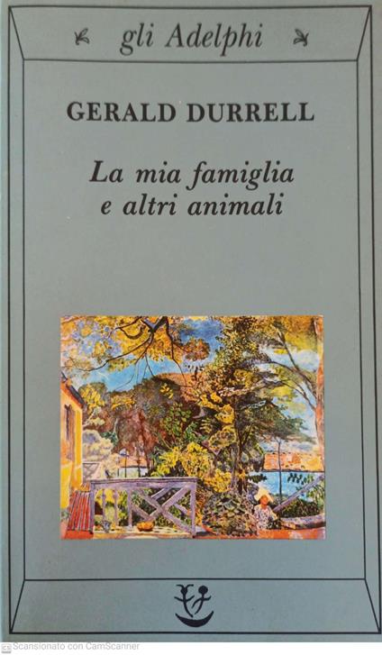 La mia famiglia e altri animali - Gerald Durrell - copertina