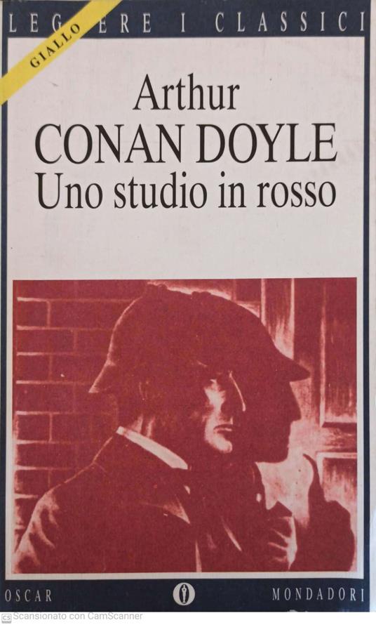 Uno studio in rosso - Arthur Conan Doyle - copertina