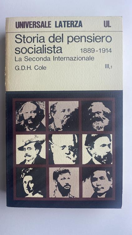 Storia del pensiero socialista. 1889-1914. III: 1 e 2 - George Douglas Howard Cole - copertina