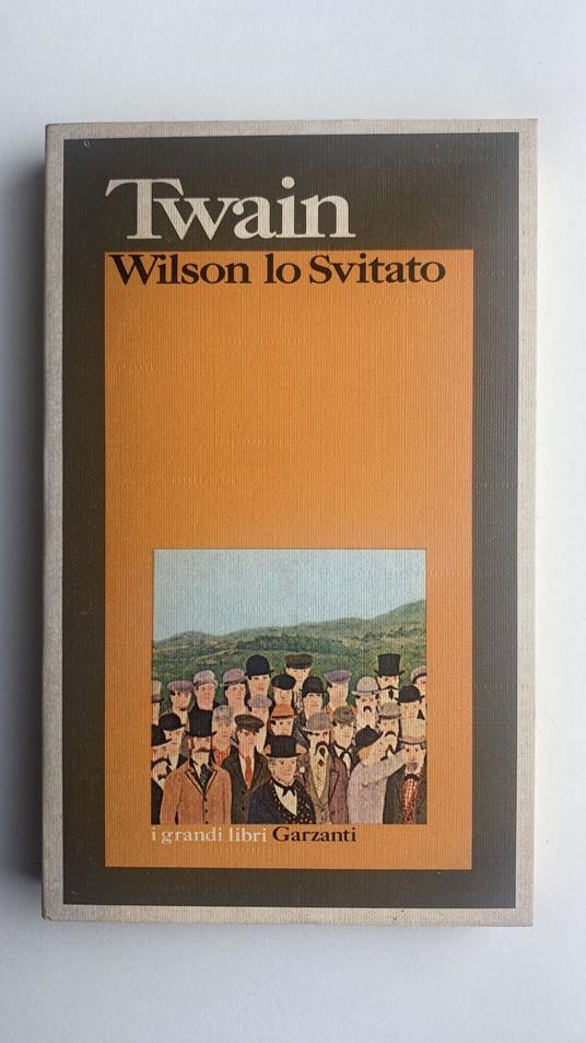 Wilson lo Svitato - Mark Twain - copertina