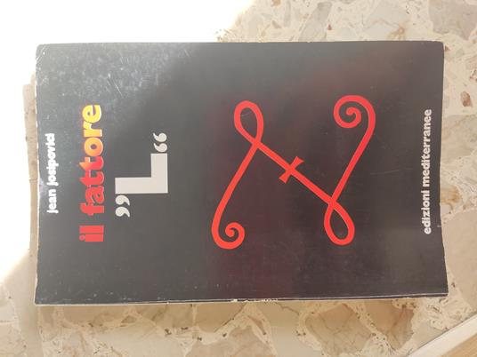 Il fattore ''L'' - Jean Josipovici - copertina