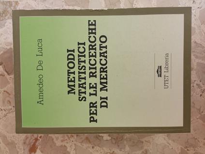 Metodi statici per le ricerche di mercato - copertina