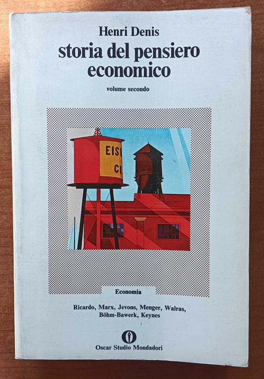 Storia Del Pensiero Economico - Henri Denis - copertina