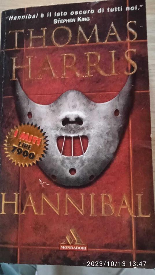 Hannibal - Thomas Harris - copertina
