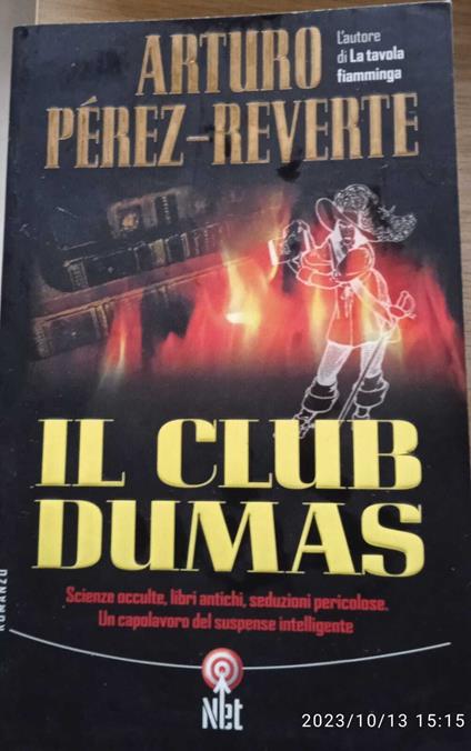 Il club Dumas o l'ombra di Richelieu - Arturo Pérez-Reverte - copertina