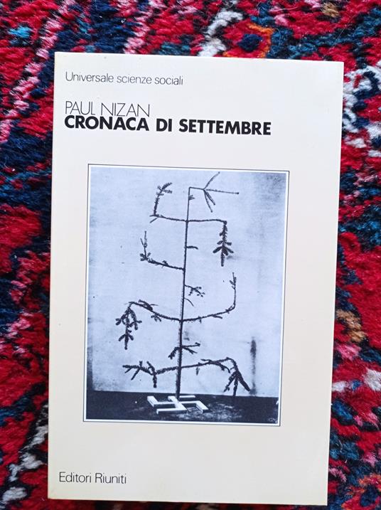 Cronaca di settembre - Paul Nizan - copertina