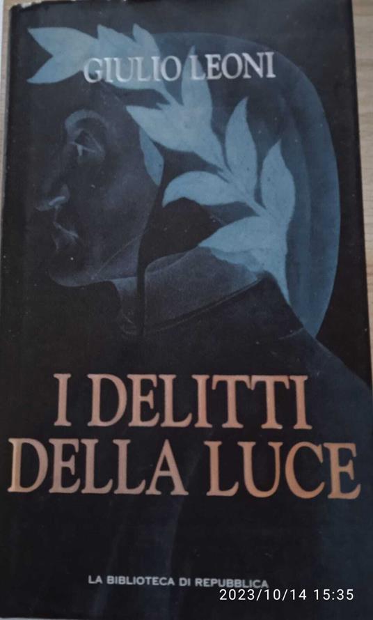 I delitti della luce - Giulio Leoni - copertina