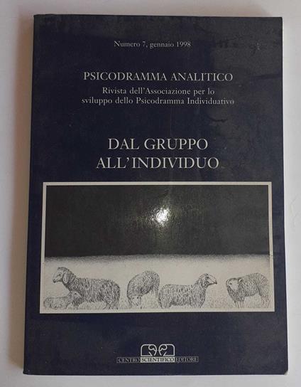 Dal gruppo all'individuo - copertina