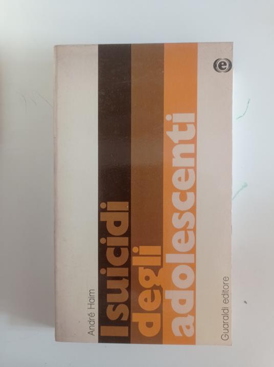 I suicidi degli adolescenti - copertina