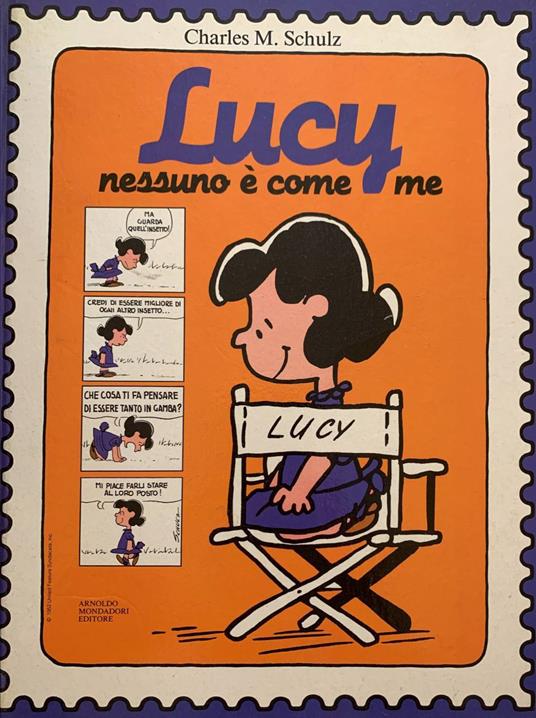Lucy. Nessuno è come me - Charles M. Schulz - copertina