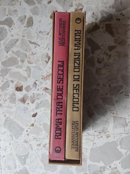 Roma inizio di secolo-Roma tra due secoli - Lelio Antonioni - copertina