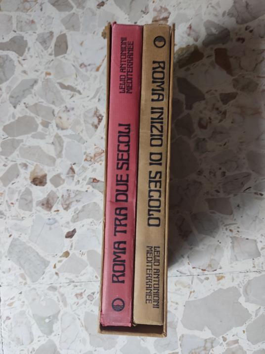 Roma inizio di secolo-Roma tra due secoli - Lelio Antonioni - copertina