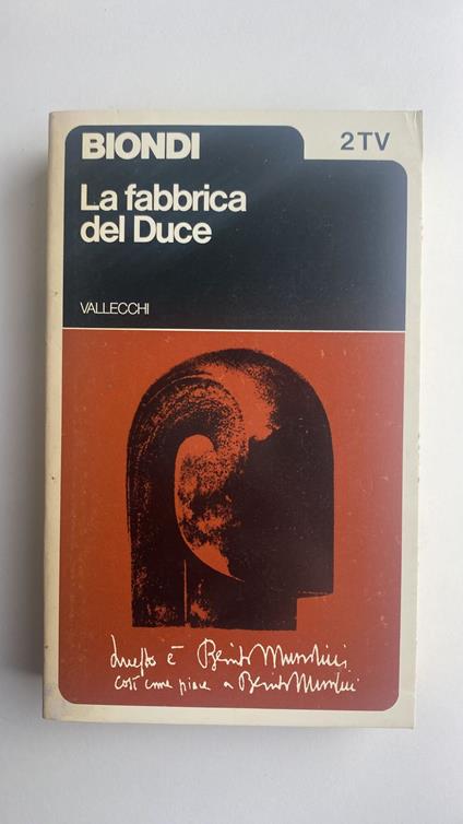 La fabbrica del Duce - Lisa Biondi - copertina