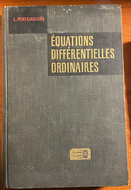 Equations différentielles ordinaires - copertina