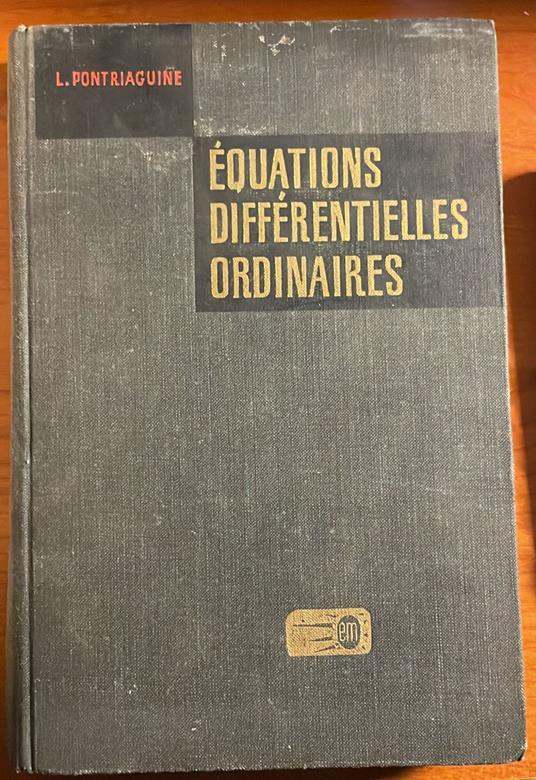 Equations différentielles ordinaires - copertina
