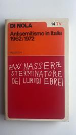 Antisemitismo in Italia 1962/1972