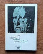 Che cosa ha veramente detto Hegel