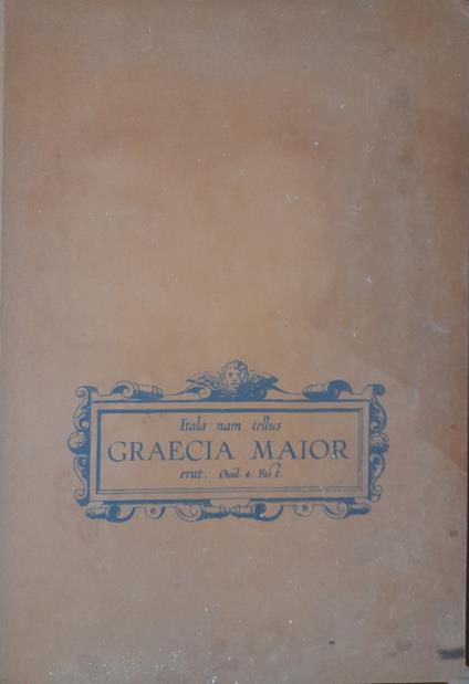 Itala nam tellus Graecia Maior erat - copertina