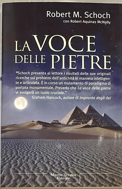 La voce delle pietre - copertina