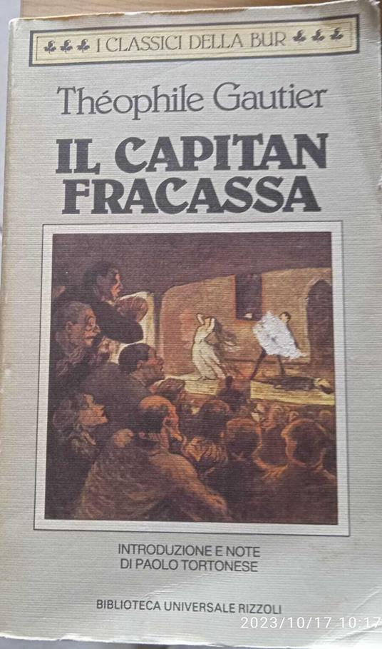 Il capitan Fracassa - Théophile Gautier - copertina
