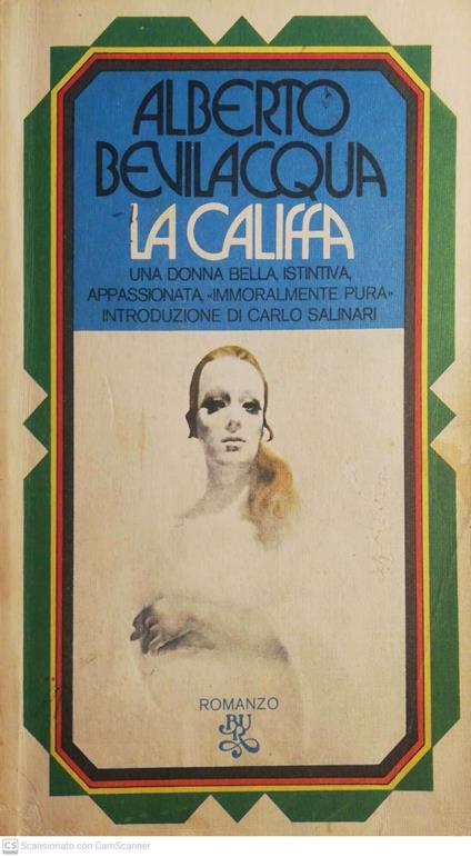 La Califfa - Alberto Bevilacqua - copertina