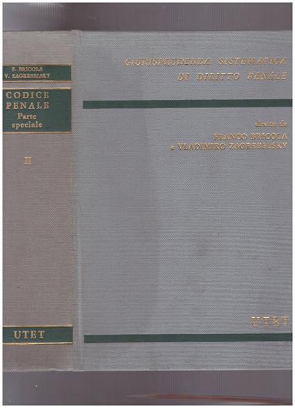 Codice penale parte speciale Vol. II - copertina