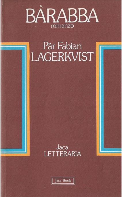 Barabba - copertina