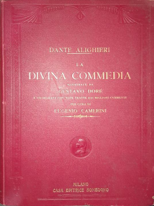 La Divina Commedia. Illustrata da Gustavo Doré - Dante Alighieri - copertina