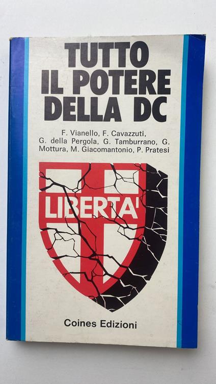 Tutto il potere della Dc - copertina