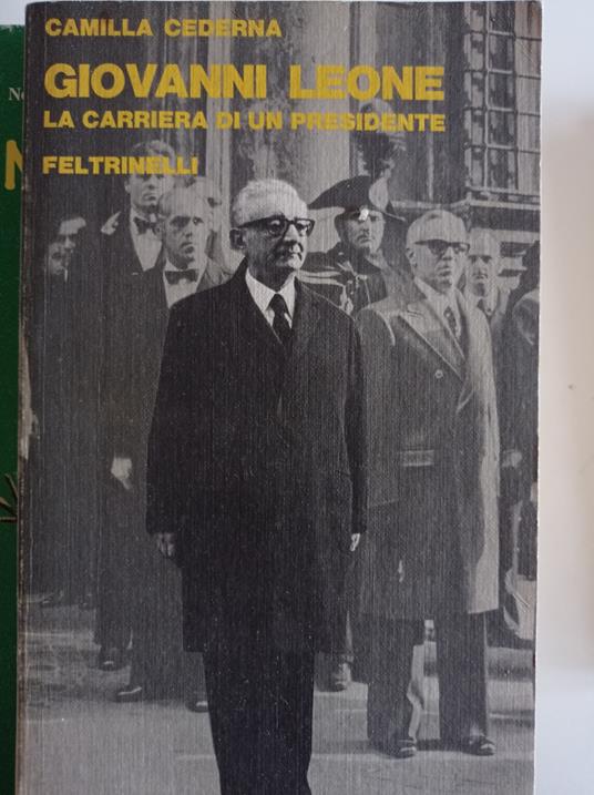 Giovanni Leone - Camilla Cederna - copertina