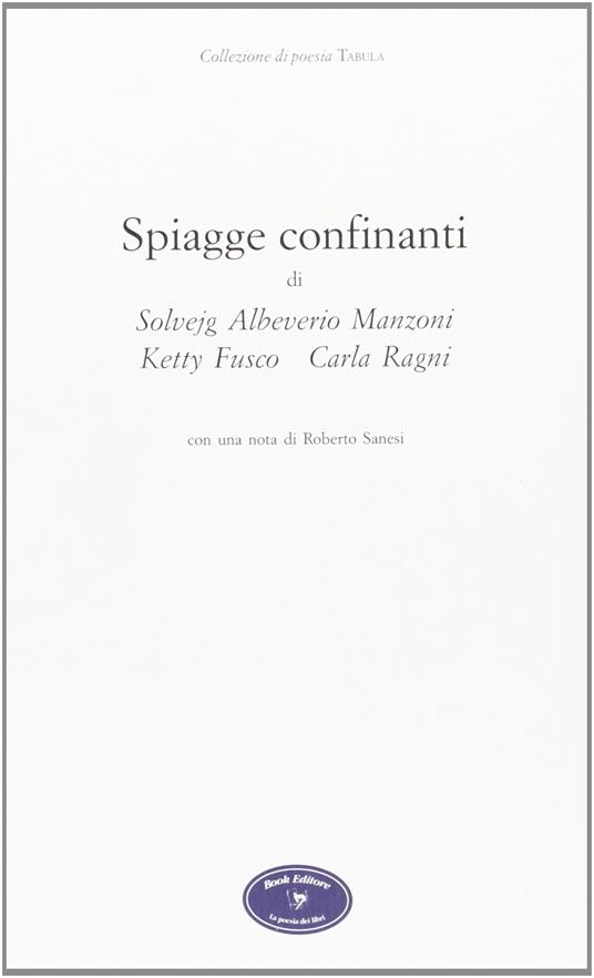 Spiagge confinanti - copertina