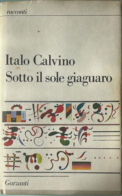 Sotto il sole giaguaro - Italo Calvino - copertina