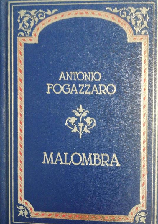 Malombra - Antonio Fogazzaro - copertina