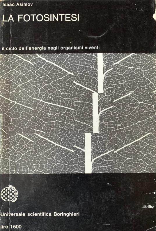 La fotosintesi - Isaac Asimov - copertina