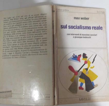 Sul socialismo reale - Max Weber - copertina