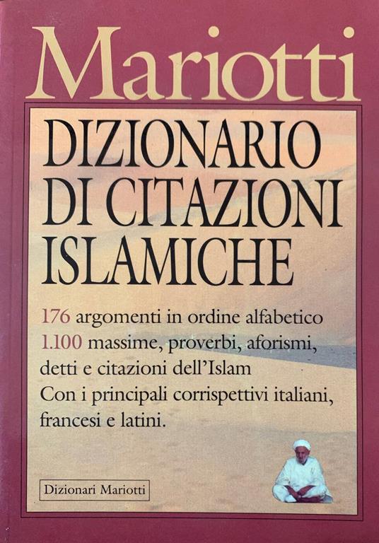 Dizionario di citazioni islamiche - copertina
