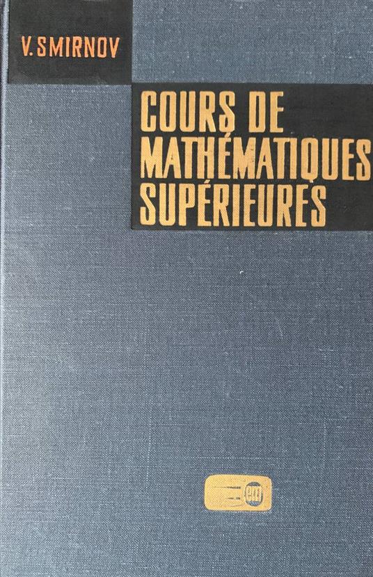 Cours de mathematiques superieures - copertina