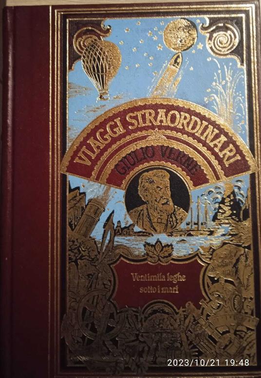 Ventimila leghe sotto i mari - Jules Verne - copertina