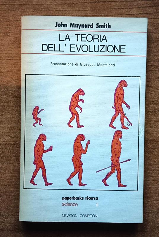 La teoria dell'evoluzione - John Maynard Smith - copertina