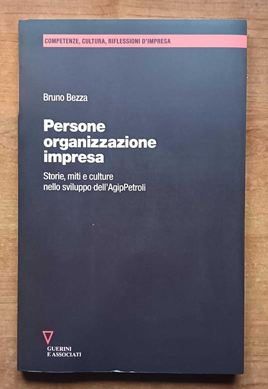 Persone organizzazione impresa - Bruno Bezza - copertina