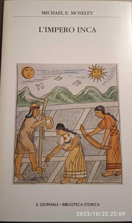 L' impero Inca - Michael E. Moseley - copertina