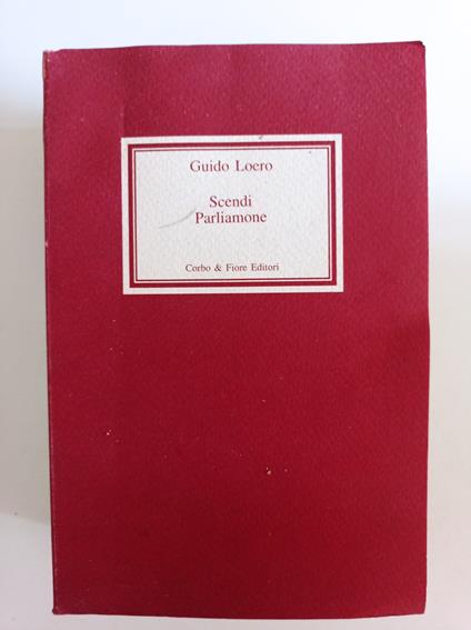Scendi Parliamone - Guido Loero - copertina