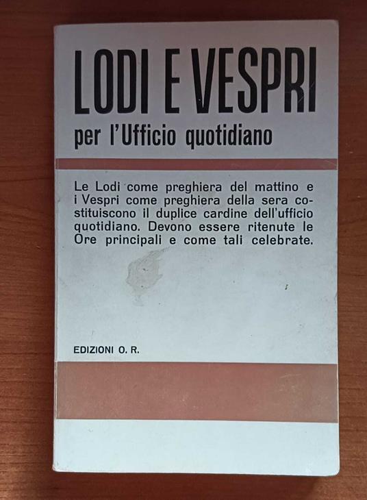 Lodi e Vespri - copertina