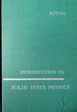 Introduction to solid state physics