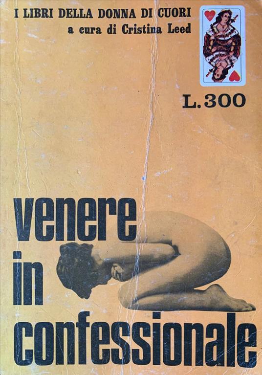 Venere in confessionale - Jean Bouvier - copertina