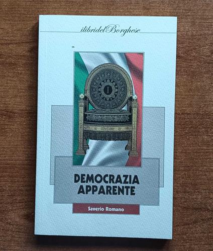 Democrazia apparente - copertina