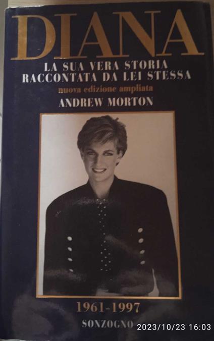 Diana - Andrew Morton - copertina