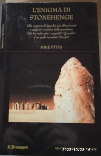 L' enigma di Stonehenge - copertina